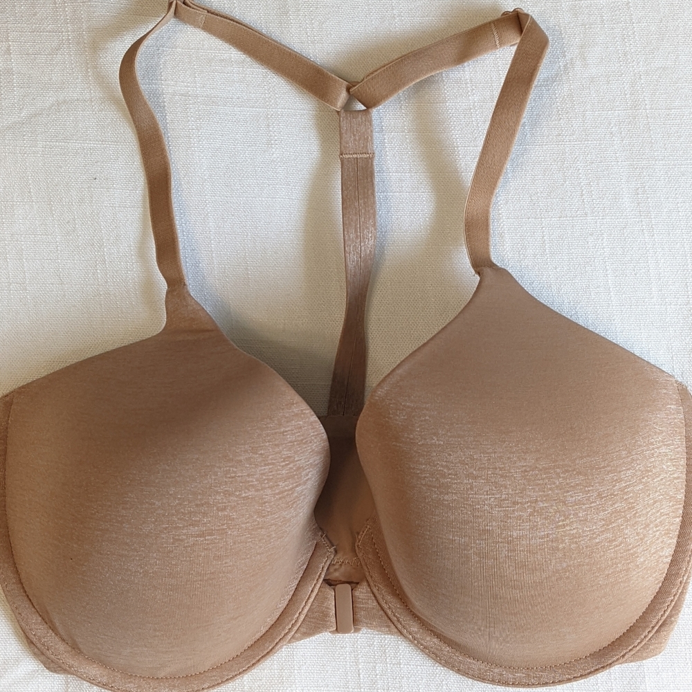 Victoria's Secret Racerback T-Shirt Bra Nude